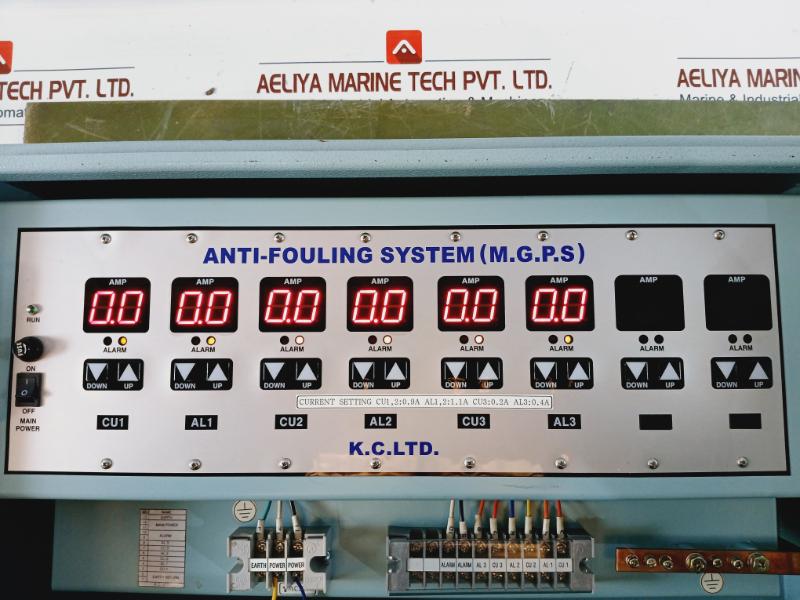 K.C. Kcaf 2060Nm Control Panel For Anti-fouling System (Mgps) Ac220V 60Hz 1Ph