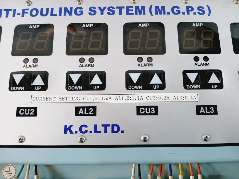 K.C. Kcaf 2060Nm Control Panel For Anti-fouling System (Mgps) Ac220V 60Hz 1Ph