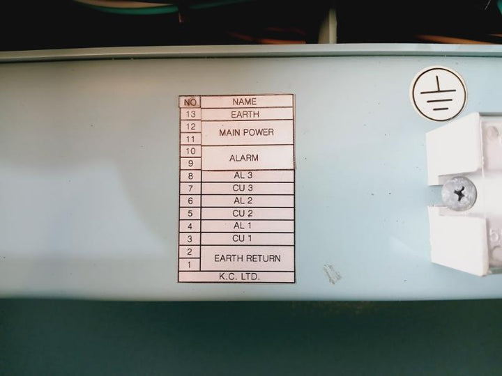 K.C. Kcaf 2060Nm Control Panel For Anti-fouling System (Mgps) Ac220V 60Hz 1Ph