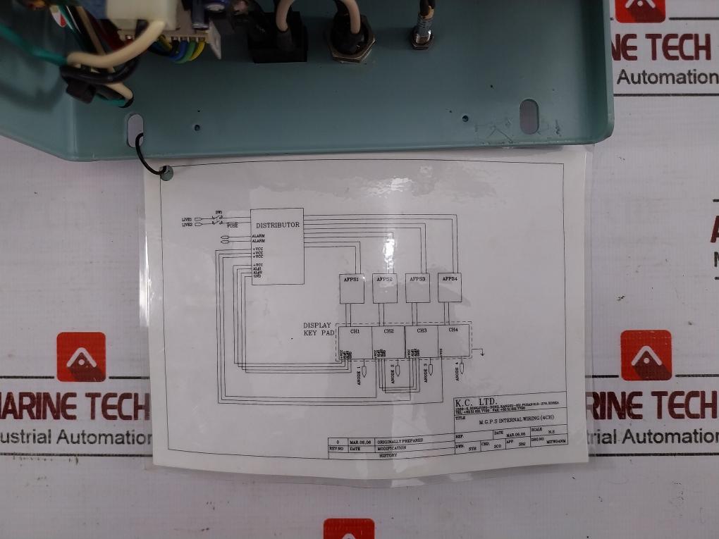 K.C. Kcaf 3040Nm Control Panel For Anti-fouling System 9081 40371