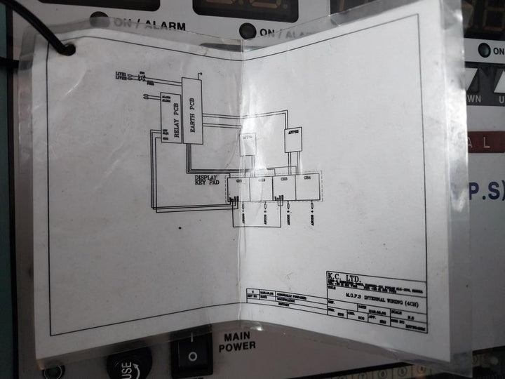 K.C. KCAF 3040RE Control Panel For Anti-fouling System (MGPS)