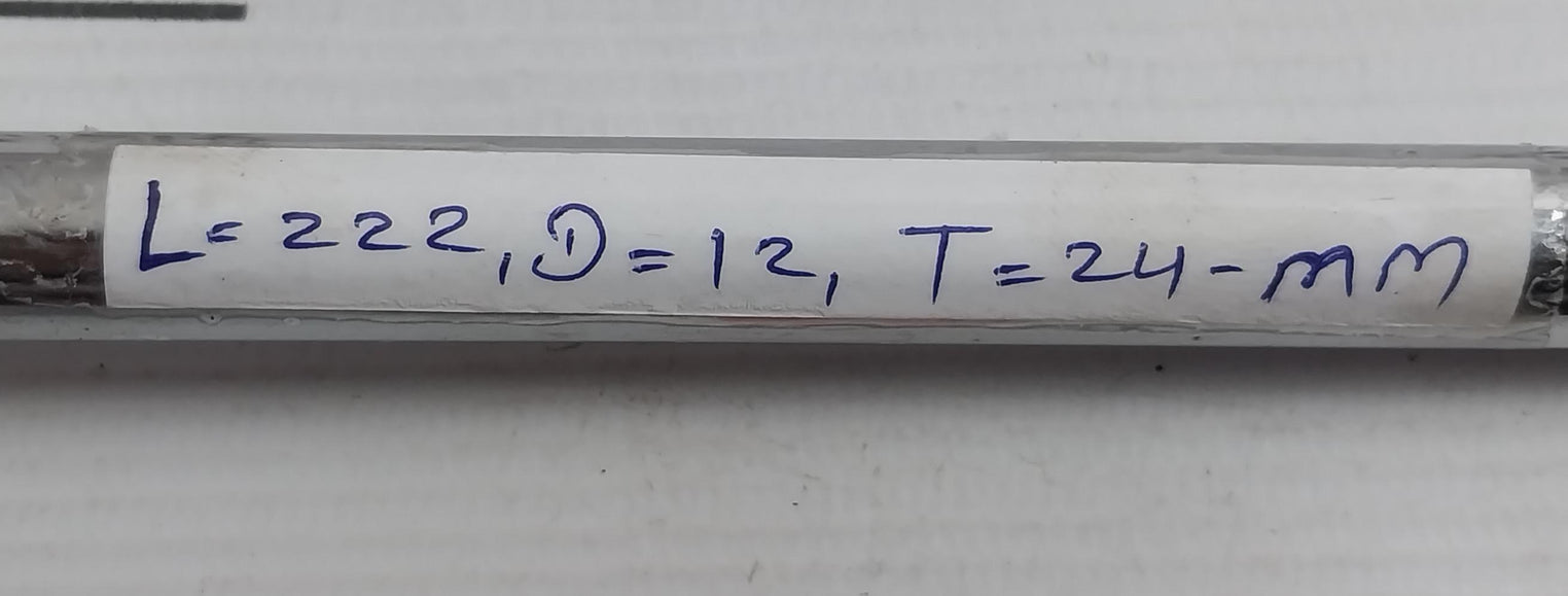 K.K. Hattori B90 Glass Tubing Thermometer