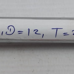 K.K. Hattori B90 Glass Tubing Thermometer