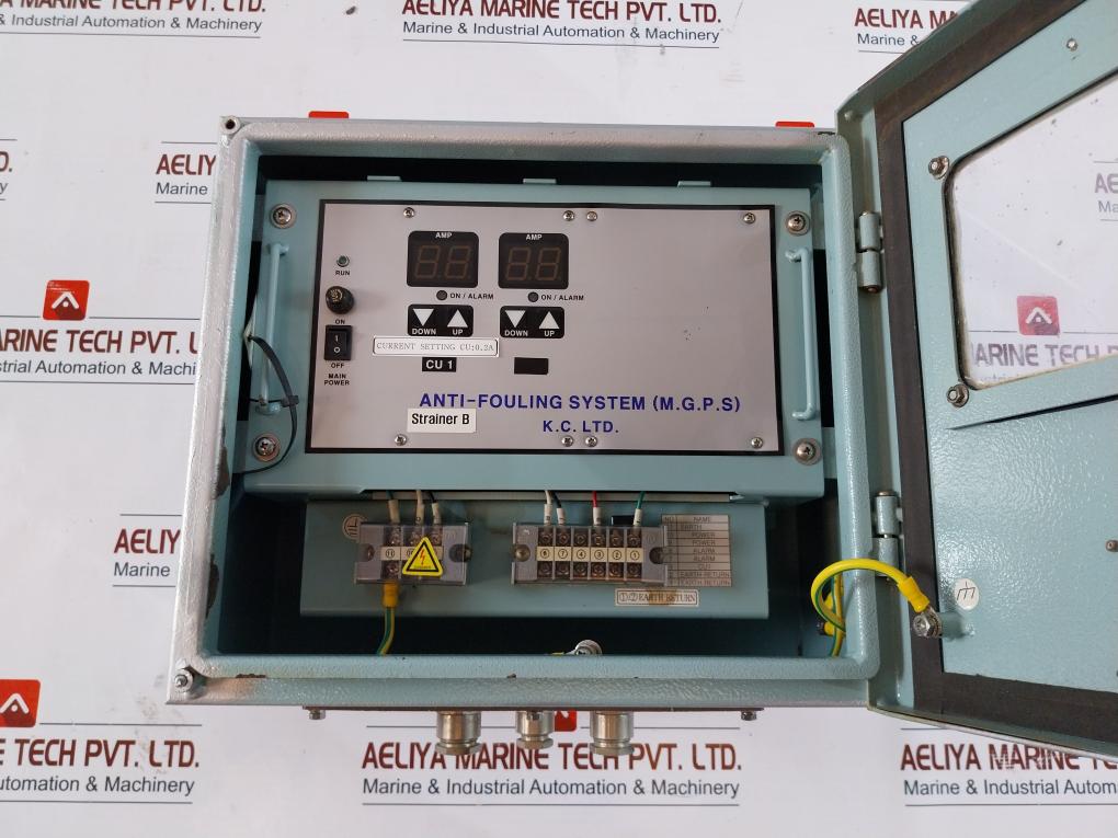 K.c. Kcaf 2010nm Control Panel For Anti-fouling System Ac230v 60hz 1ph