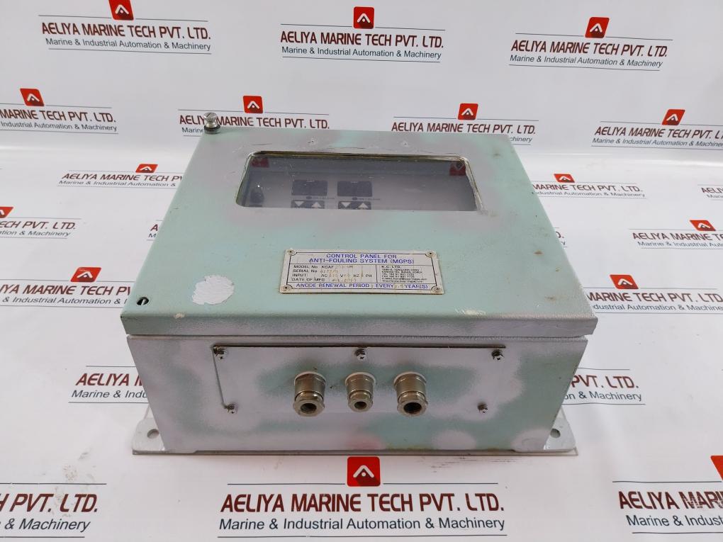K.c. Kcaf 2010nm Control Panel For Anti-fouling System Ac230v 60hz 1ph