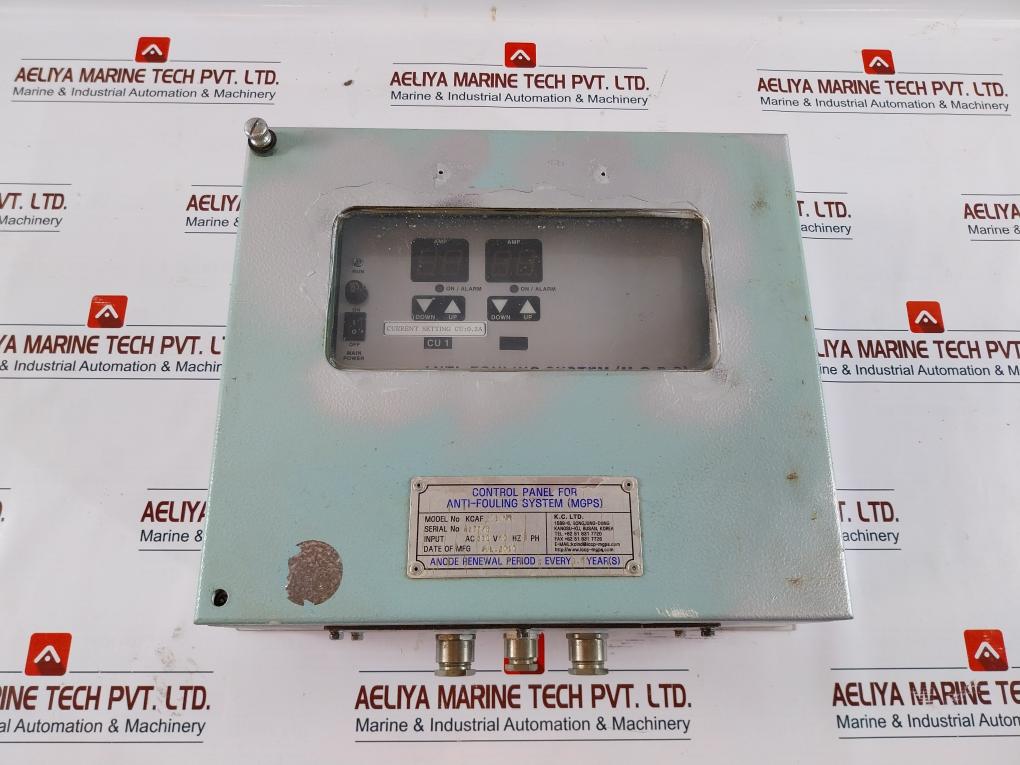 K.c. Kcaf 2010nm Control Panel For Anti-fouling System Ac230v 60hz 1ph