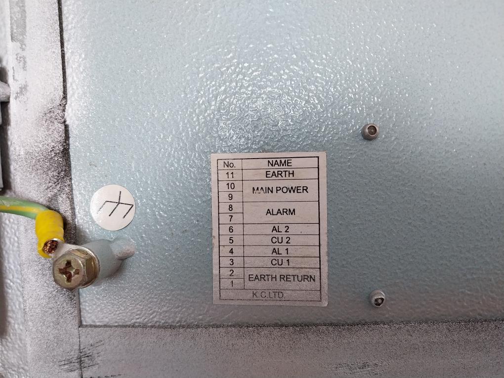 K.c. Kcaf 5040nm Control Panel Anti-fouling System(Mgps) Ac230v 60hz 1ph