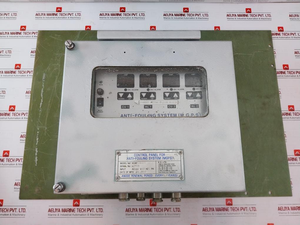 K.c. Kcaf 5040nm Control Panel Anti-fouling System(Mgps) Ac230v 60hz 1ph