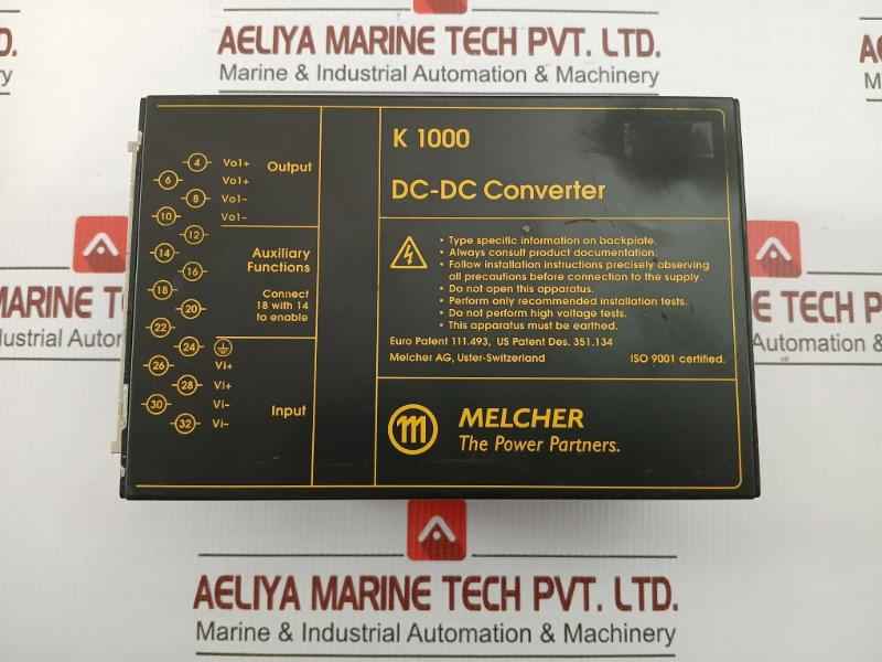 K 1000 Dc-dc Converter Melcher