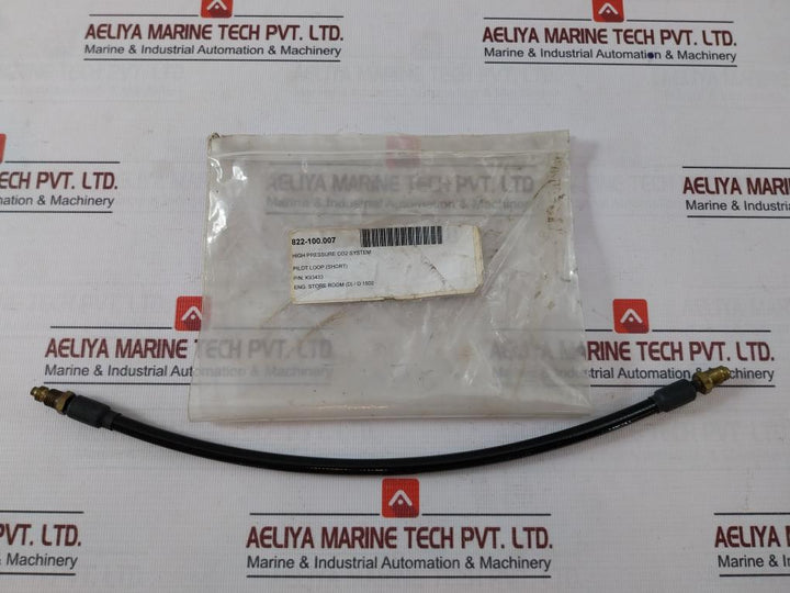K93433 High Pressure Co2 System Pilot Loop Short Hose E84393/Eb4393