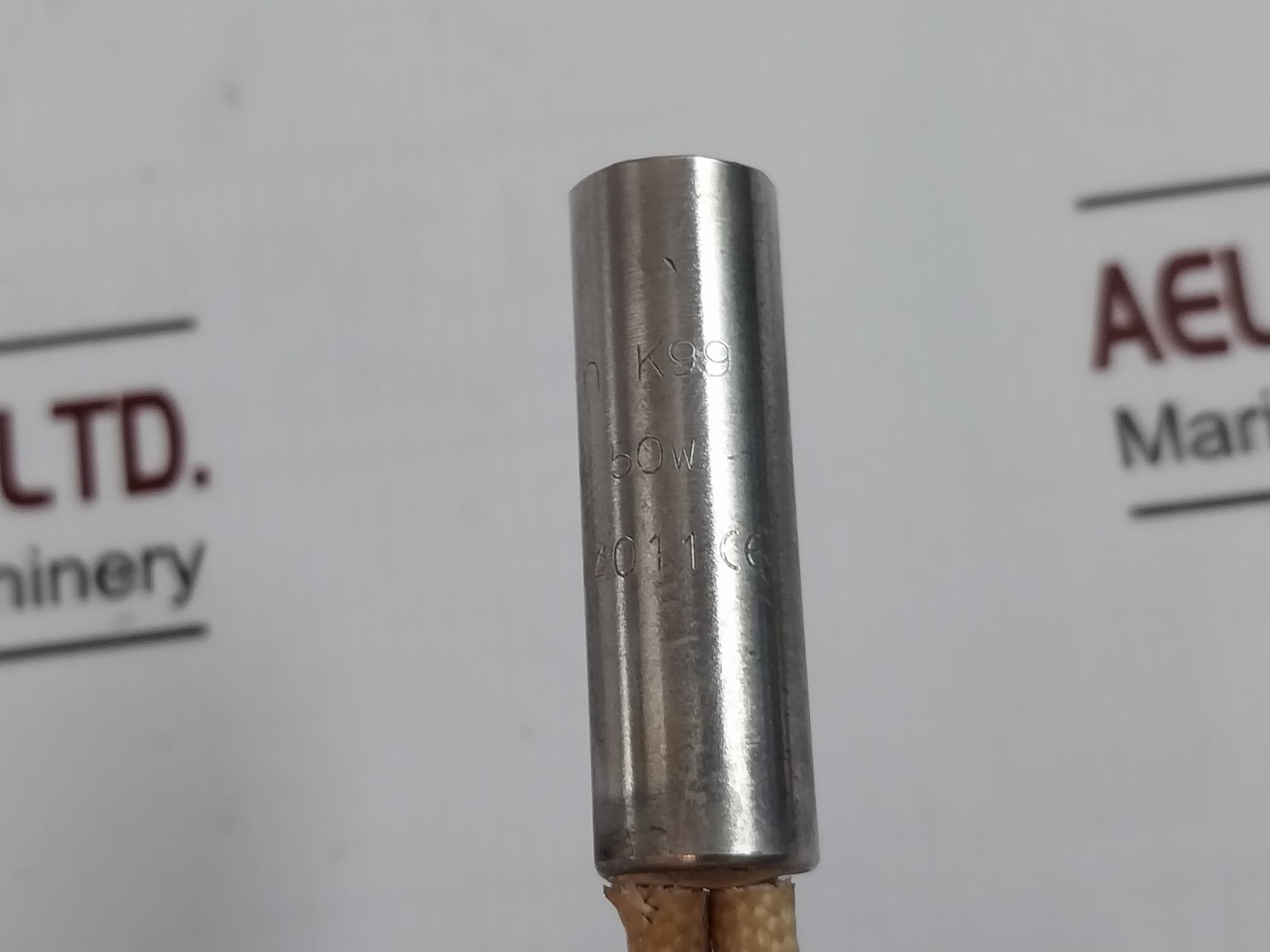 K99 230V 50W Cartridge Heater With Thermocouple 230V