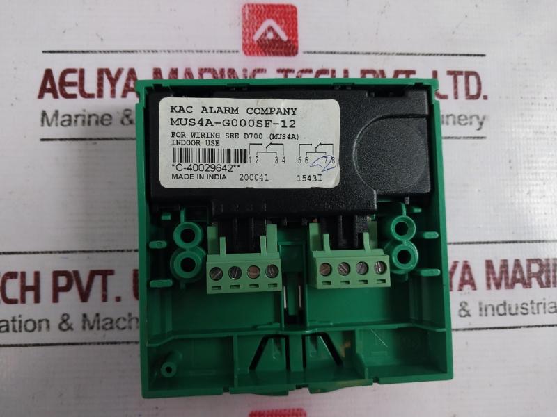 Kac Mus4a-g000sf-12 Alarm Switch C-40029642