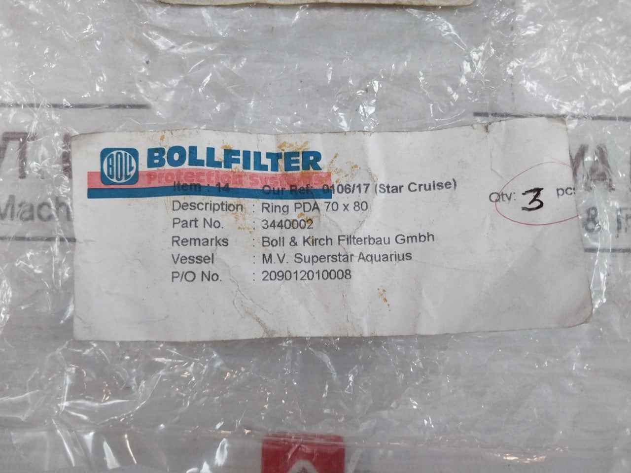 Kaco Pda Seal Ring 70X80