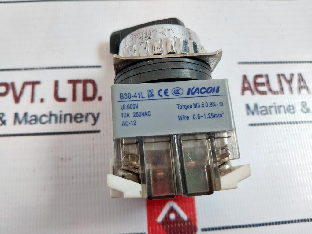 Kacon B30-41L Selector Switch