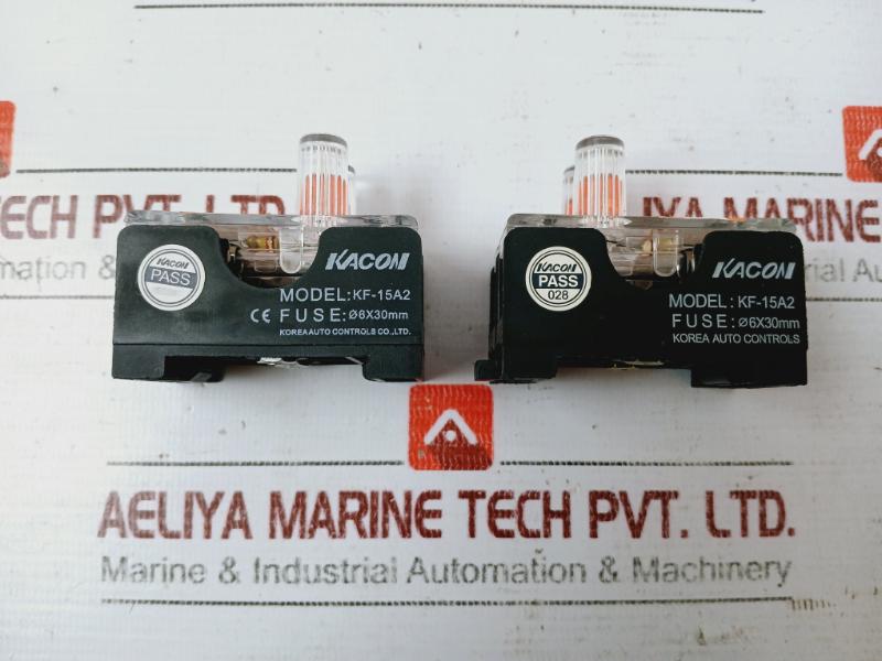 Kacon Kf-15A1 Fuse Base Guide Rail Type Circuit Breaker 250Vac 15A