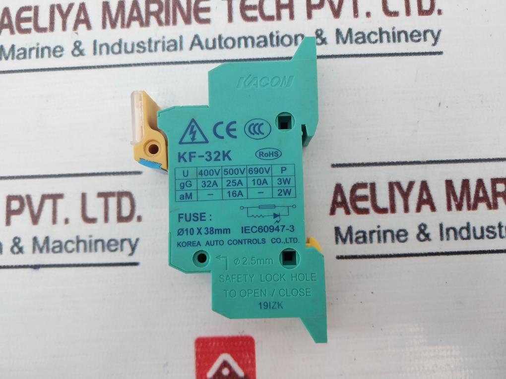 Kacon Kf-32K Fuse Holder 32A 690V Iec 60947-3