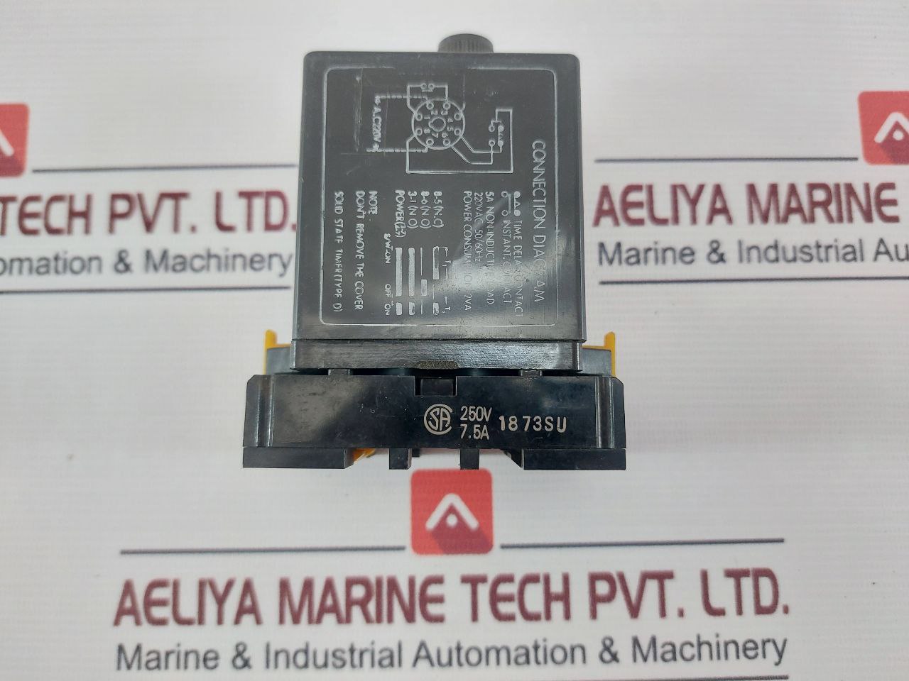 Kacon Tds-2260M Solid State Timer 0-60 Minutes 220Vac 50/60Hz 2Va 5A