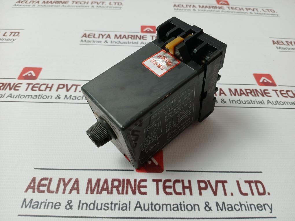 Kacon Tds-2260M Solid State Timer 0-60 Minutes 220Vac 50/60Hz 2Va 5A