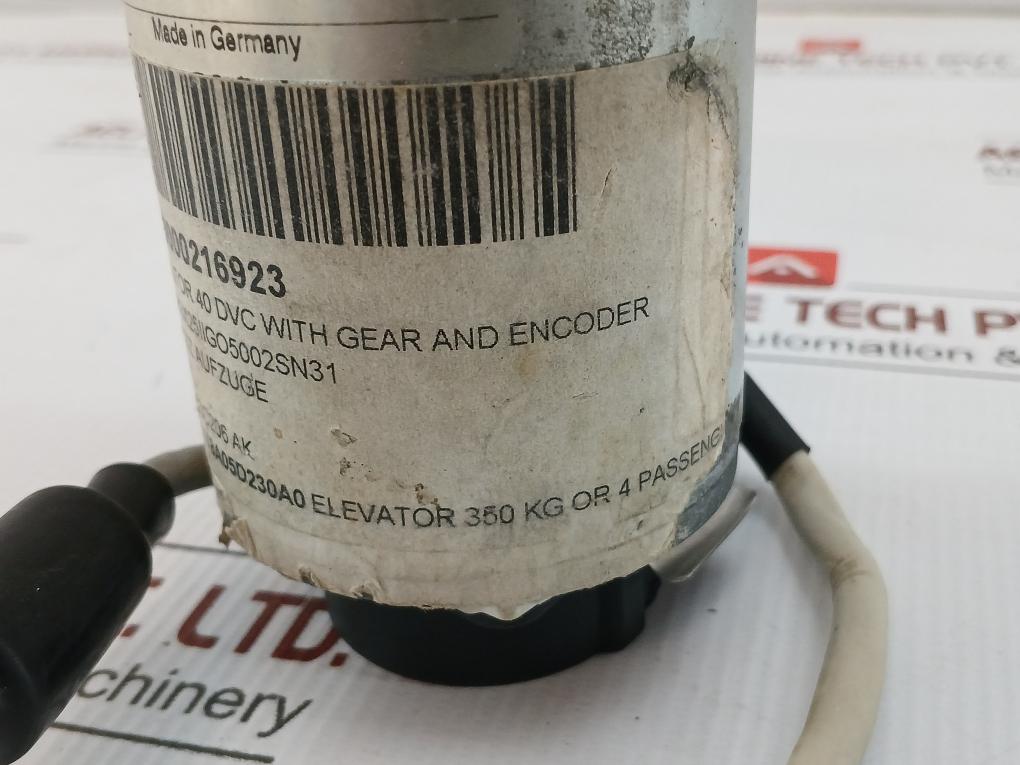 Gear Motor Encoder Assembly 40Vdc Kag M63X25/I+Igo500/2+Sn31