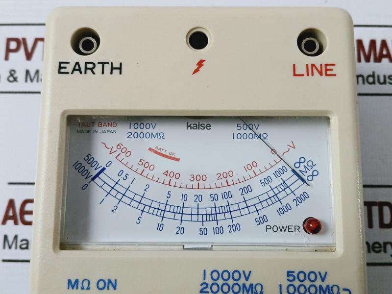 Kaise Sk-3003 Analog Insulation Tester 0-600V