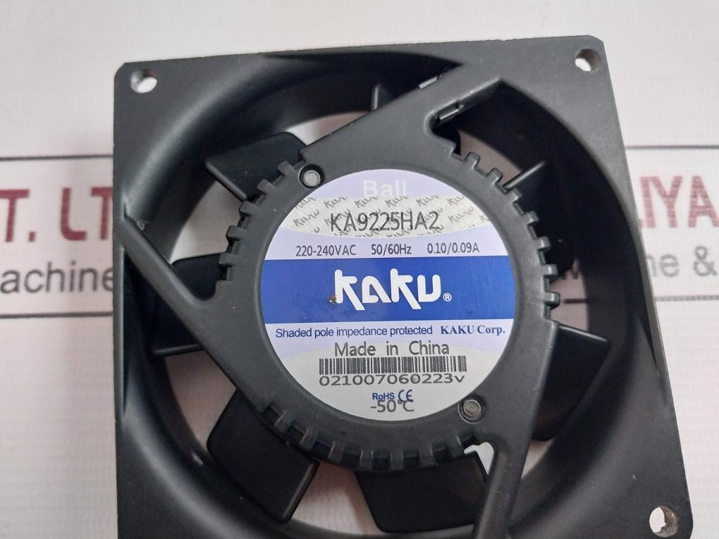 Kaku Ka9225Ha2 Axial Cooling Fan For Electric Cabinet 220-240Vac