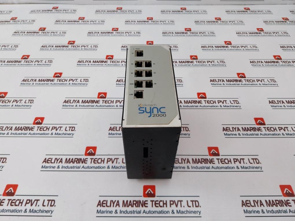 Kalkitech Sync 2000-s6R1 Substation Protocol Gateway 24 Vdc 0.6A