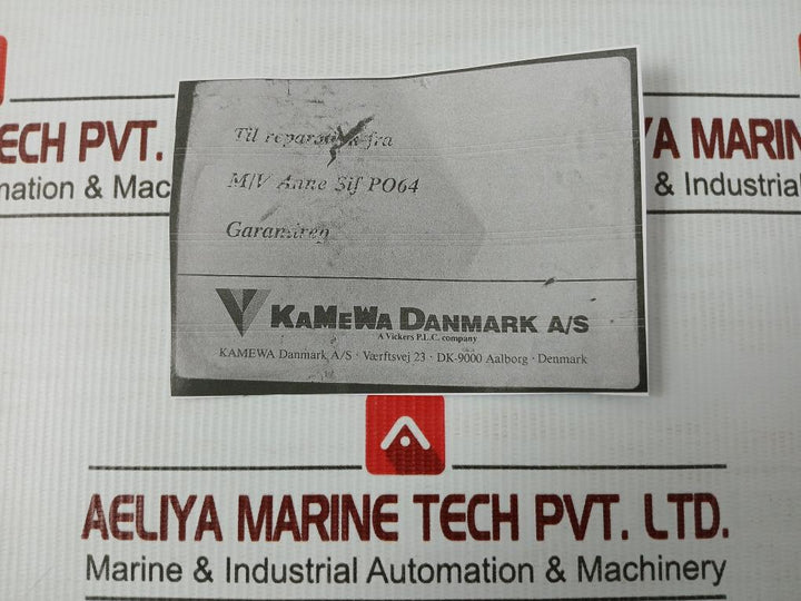 Kamewa 24Vdc 10A Water Jet Control Unit