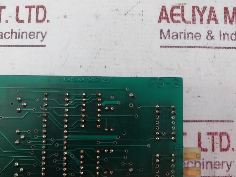 Kamewa Fs-3 Pcb Card 913 297 150 Gm