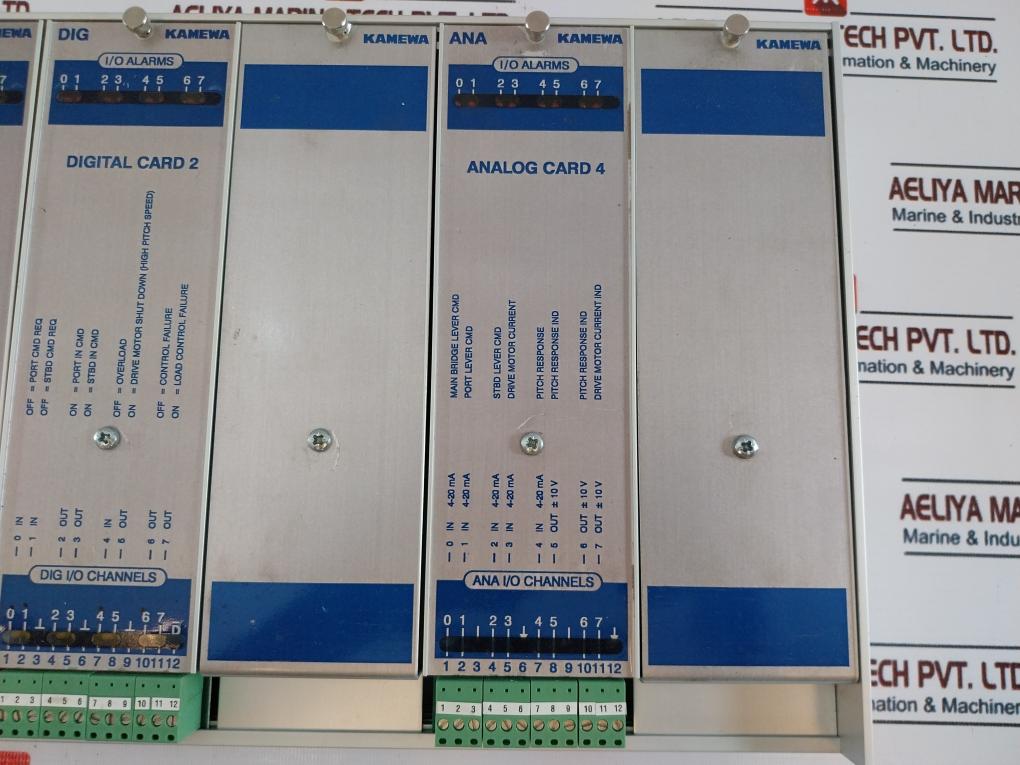 kamewa PSR ANA/ DIG Input Output Alarm Analog Digital Card