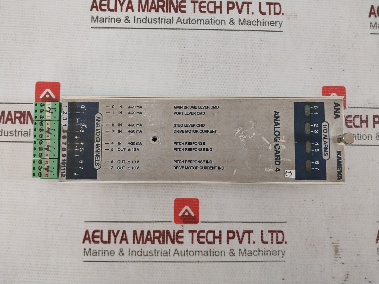 Kamewa Psr Analog Digital Card I/O Module Edc160864 4-20Ma C11D4B Rev. 1