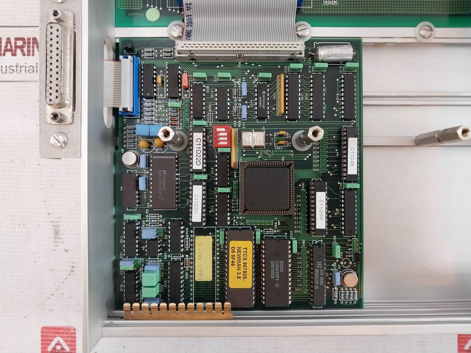 Kamewa Psr Analog Digital Card I/O Module Edc160864 4-20Ma C11D4B Rev. 1