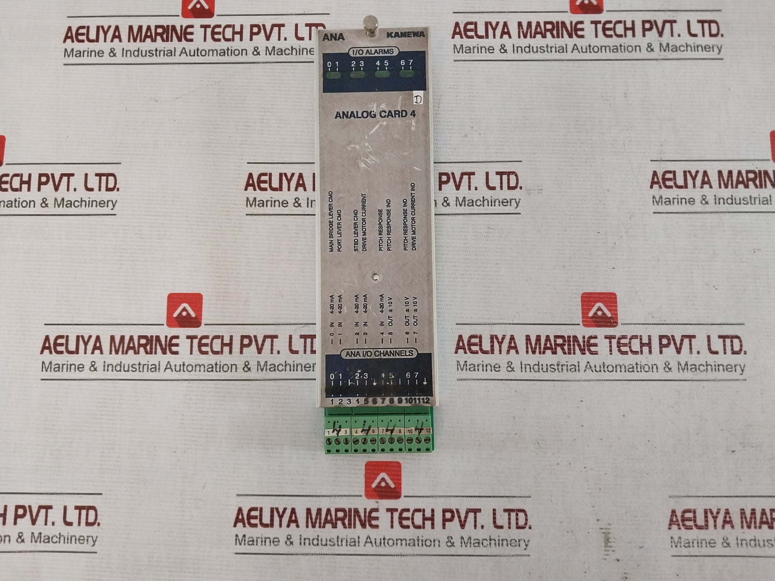 Kamewa Psr Analog Digital Card I/O Module Edc160864 4-20Ma C11D4B Rev. 1