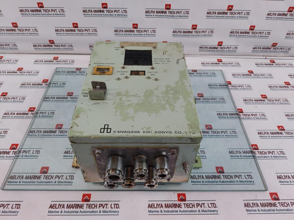Kanagawa Kiki Kogyo G/E F.O. 2ND Strainer Control Box