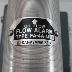 Kanayama Seiki Oil Flow Alarm Unit Fa-4A-m2