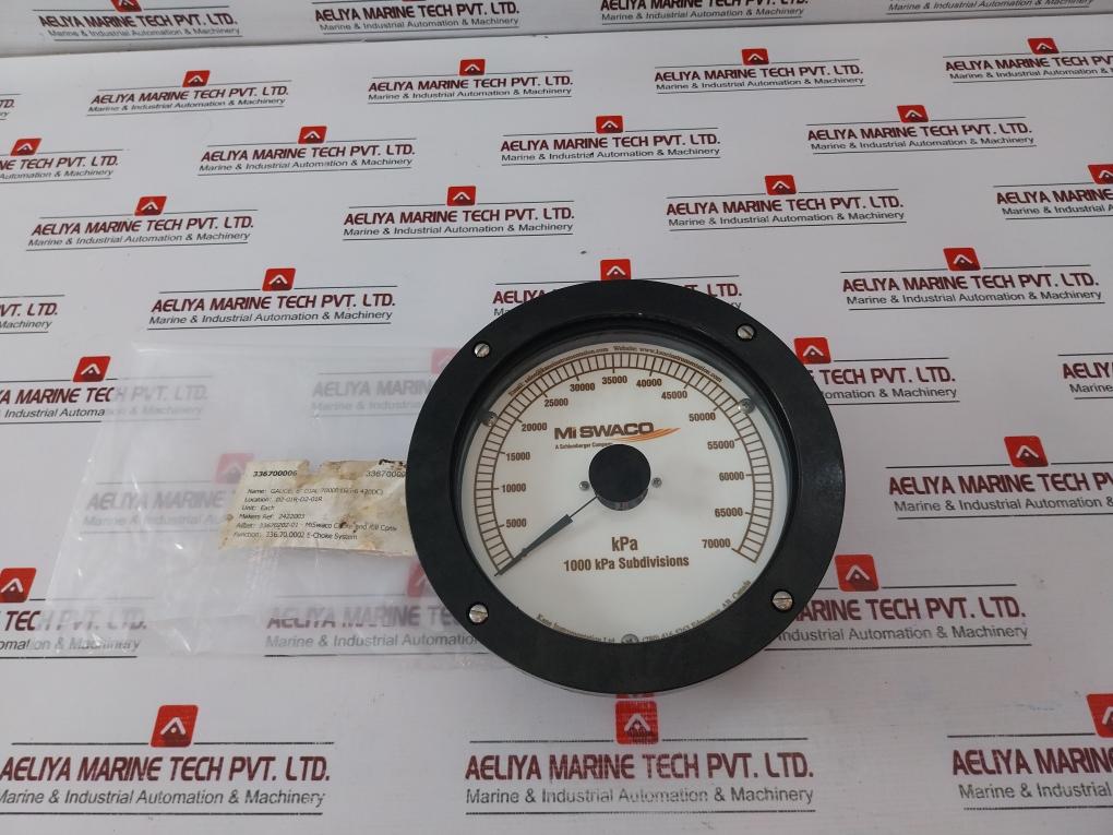 Kane I-gauge 6-420 6” Dial Pressure Gauge Mt260614002 0 To 70000 Kpa
