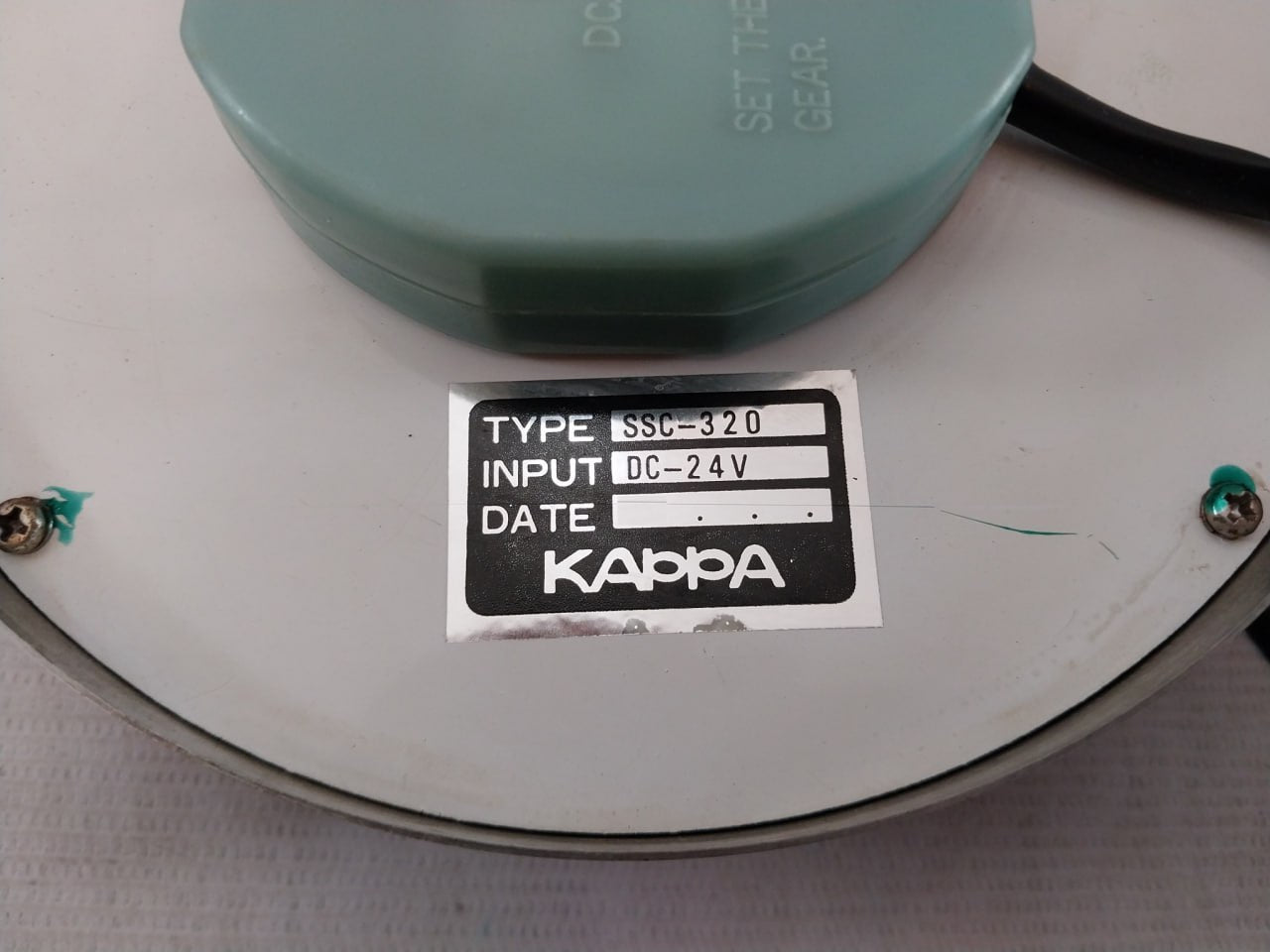 Kappa Ssc-320 Slave Clock Dc-24V 2000Ω 0-12
