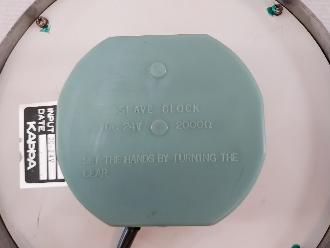 Kappa Ssc-320 Slave Clock Dc-24V 2000Ω&nbsp;0-12