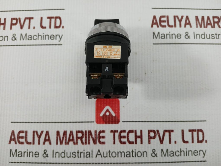Kasuga-125-250-Vac-10A-Rotary-Selector-Switch-Bn30-41-20843-208057-2