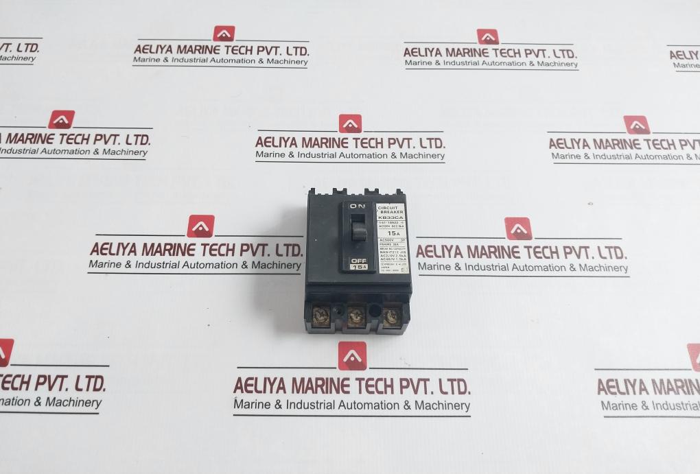 Kasuga Kb33Ca 3-pole Circuit Breaker Ac220V Bc2.5Ka Ac500V Nk84T212 Jis