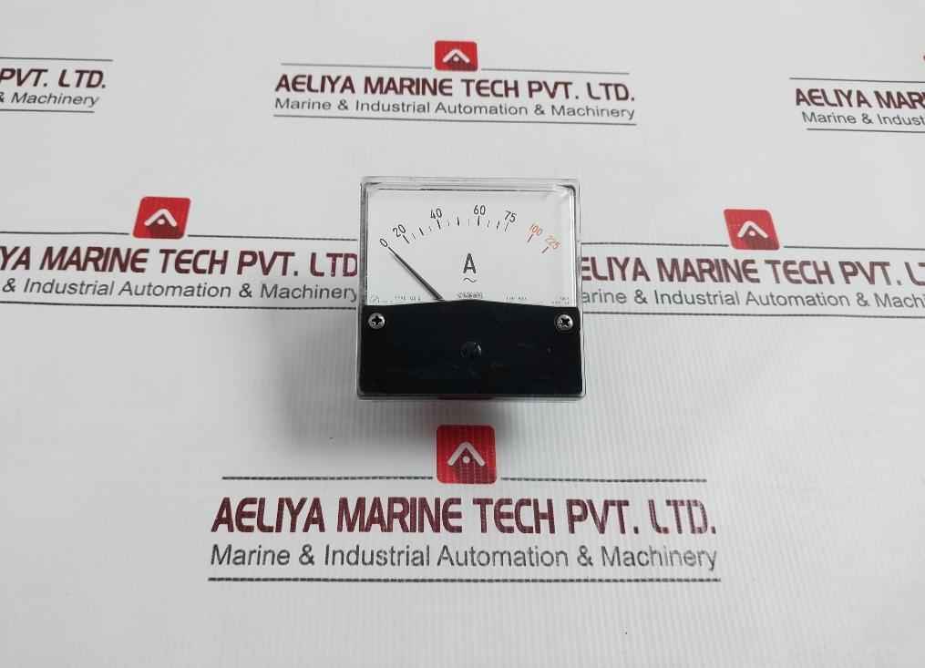 Kasuga Qs 2 Analog Panel Ammeter 0-75/225A 500V