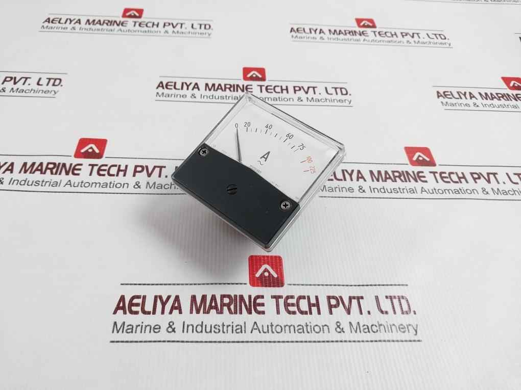 Kasuga Qs 2 Analog Panel Ammeter 0-75/225A 500V