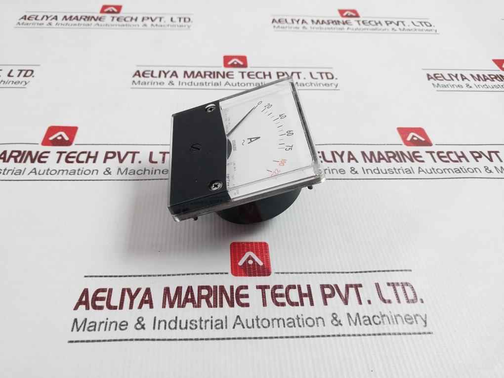 Kasuga Qs 2 Analog Panel Ammeter 0-75/225A 500V