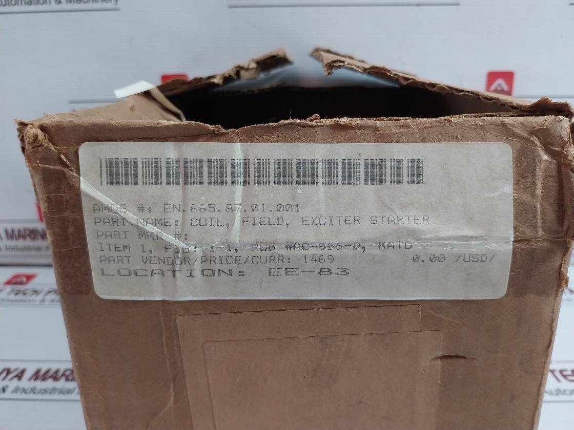 Kato Ac-966-d Exciter Starter Field Coil