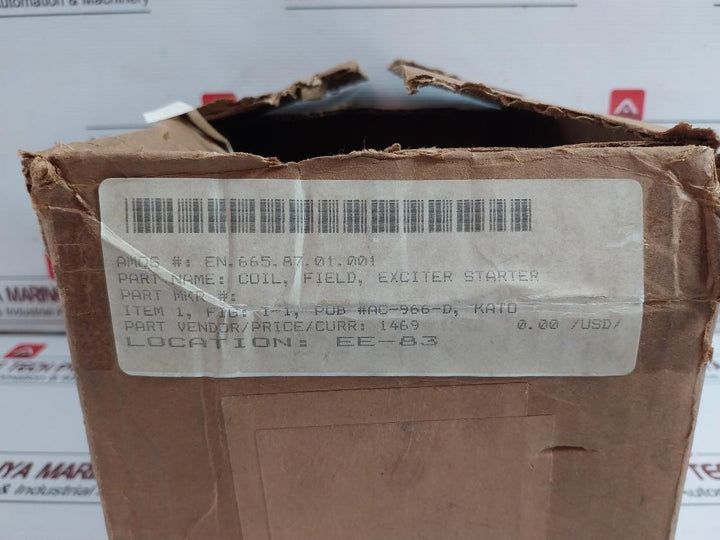 Kato Ac-966-d Exciter Starter Field Coil