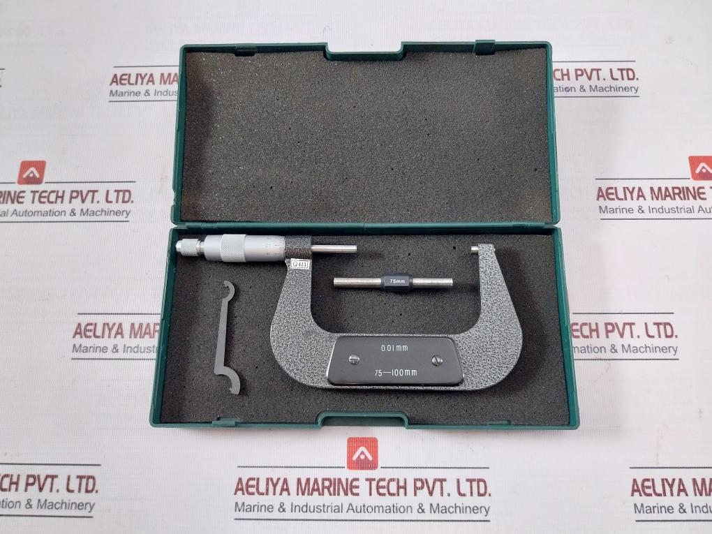 Kawai Q413 Outside Micrometer Gauge Vernier Caliper Wrench Measuring