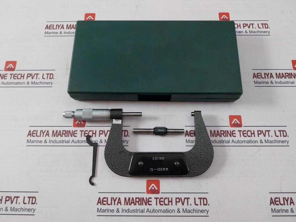 Kawai Q413 Outside Micrometer Gauge Vernier Caliper Wrench Measuring