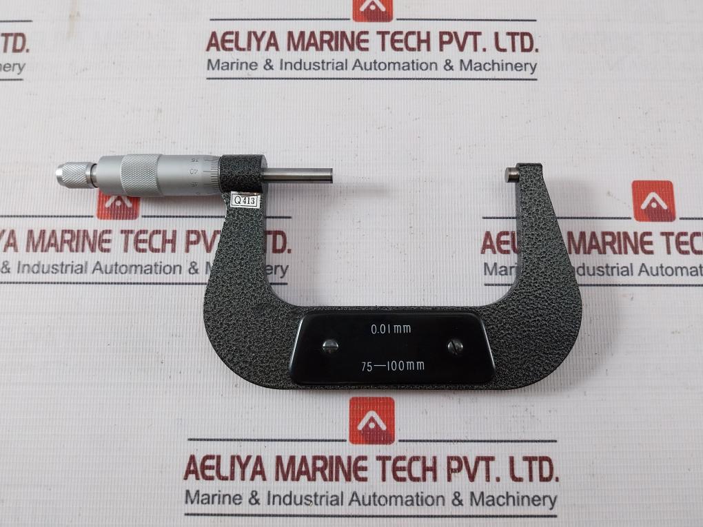 Kawai Q413 Outside Micrometer Gauge Vernier Caliper Wrench Measuring