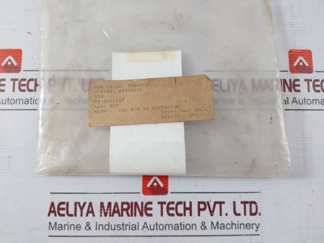 Kawasaki 229 O-ring 490Mm 11Mm