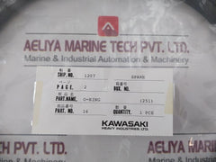 Kawasaki 251 O-ring For Gear Case 877X15