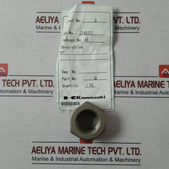 Kawasaki 2A Stud Bolt And Nut Set For Main Steam Turbine 0Wr-000-01R